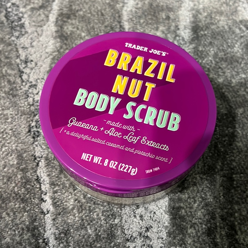 New Trader Joe’s Brazil Nut Body Scrub